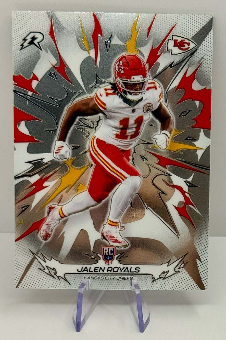 Jalen Royals 2025 Topps Resurgence Kansas City Chiefs Rookie Card NEW MINT